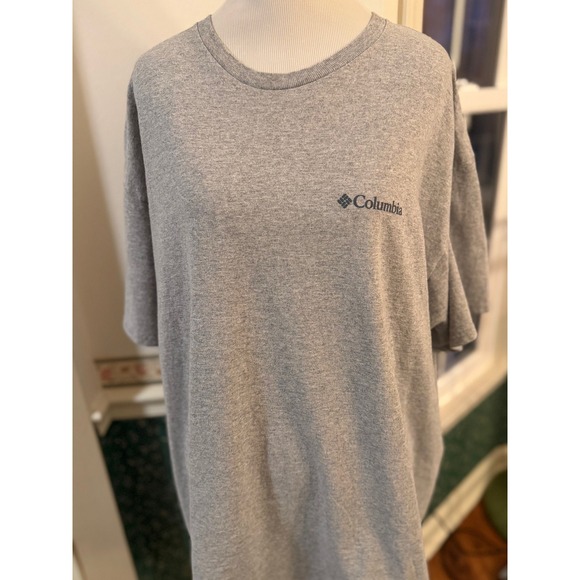 Columbia Other - Columbia Sportswear Mens 3X Graphic T-Shirt Gray Short Sleeve Pacific Northwest